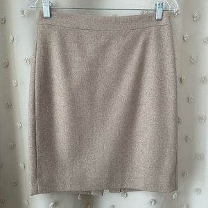 J Crew wool pencil skirt